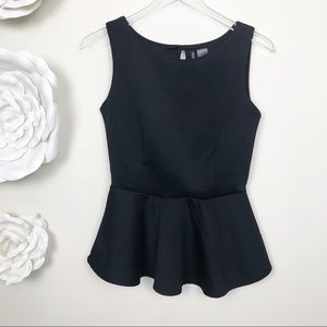Bisou Bisou peplum Top